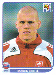 Martin Skrtel Slovakia samolepka Panini World Cup 2010 #470